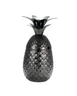 ILSA Coppa cocktail forma pera nera in acciaio inox 18/10 rivestita in PVD cl 40