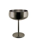 ILSA Coppa cocktail nera in acciaio inox 18/10 rivestita in PVD cl 40