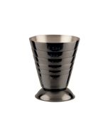 ILSA Misurino Jigger graduato nero in acciaio inox rivestito in PVD ml 75