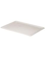 Pavoni Italia Coperchio Cassetta porta impasto pizza 60x40 cm bianco