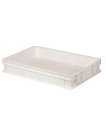 Pavoni Italia Cassetta porta impasto pizza 60x40x10 cm bianca