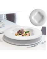 PORVASAL Piatto White Bloom - Confezione da 6 pezzi