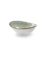 Frescura Insalatiera Ovale da cm 18x14 Verde Puntinata