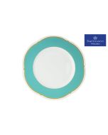 Seltmann Piatto Piano Versailles cm 33 Azzurro Filo Oro - Confezione da 6 pezzi