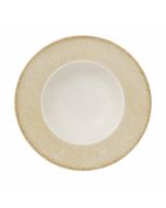 SATURNIA Pasta Bowl Napoli cm 26,5 Sand - Confezione da 6 pezzi
