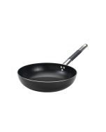 AGNELLI Al Black Padella Svasata Alta Alluminio Antiaderente 1 Manico Inox