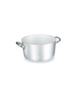 AGNELLI Casseruola Alta Alluminio 2 Maniglie Inox Cm 32