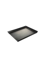 AGNELLI Teglia Rettangolare In Lamiera Blu Cm 40X30X3