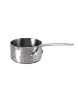 Agnelli Casseruola alta con beccuccio 1907 in Aluinox 3ply martellato cm 12