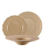 LE COQ PORCELAINE Kerasia color avorio - Servizio Piatti colorati