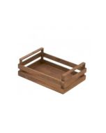 Bisetti Cassetta in legno cioccolato 30x20