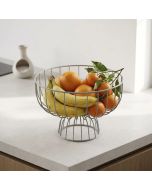 Pintinox Caleido Cesta Bassa a filo portafrutta in metallo vari colori
