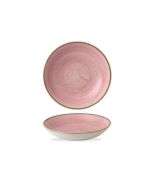 CHURCHILL Stonecast Piatto Fondo Coupe Pink cm 24,8