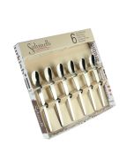 Salvinelli Goccia Cucchiaini Moka - 6 pezzi