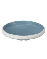 EFAY Taiji Piatto fondo azzurro in melamina cm 24,5x24,5x6