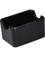 EFAY Porta bustine zucchero/tè nero in melamina cm 9x6,4 - Confezione da 12 pezzi