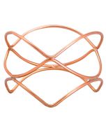 EFAY Stand antiscivolo universale rame Dance in acciaio rivestito in PVC  in diverse misure