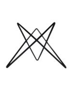 Le Coq - EFAY Stand universale antiscivolo Star in acciaio rivestito in PVC in diverse misure