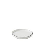 Table Top Piatto pane Filo Nero cm 16,5 - Confezione da 6 pezzi