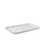 Table Top Piatto pane Filo Nero cm 16,5 - Confezione da 6 pezzi