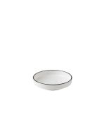 Table Top Piatto pane Filo Nero cm 16,5 - Confezione da 6 pezzi