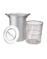 Agnelli Asparagera con cestello e coperchio – 2 maniglie – ø 16 cm