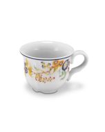 Le Coq FLORENTIUS Tazza Caffè bianco e blu 10 cl - Confezione da 6 pezzi
