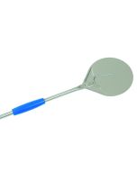 GIMETAL Pala Tonda Inox D. Cm 20 Man. Cm 180 Azzurra