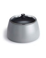 Cappa in Acciaio con Coperchio Ventilato in Vetro Temprato per LotusGrill XL G435