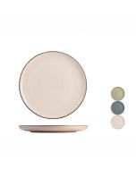H&H Lifestile Pearl Set 4 Piatti Frutta colori assortiti cm. 19 - confezione da 4 pezzi