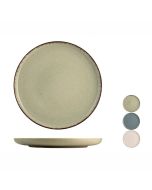 H&H Lifestile Pearl Set 4 piatti piani colori assortiti cm. 27 - confezione da 4 pezzi