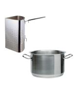 ILSA Casseruola Alta Induzione Inox 18/10 2 Manici