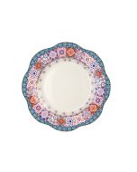 LE COQ Anemone Piatto Piano con decoro Ebe D. 26
