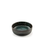 LE COQ Phobos Coppetta crema catalana nera puntinata blu cm 12