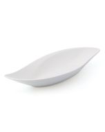 LE COQ Febe Coppa foglia color avorio 31x13 cm H. 5 cm