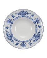 LE COQ NEOS ANTHIROS Pastabowl bianco e blu 26,5 cm - Confezione da 4 pezzi