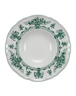 LE COQ NEOS ANTHIROS Pastabowl bianco e verde 26,5 cm - Confezione da 4 pezzi