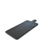 LE COQ Phobos Tagliere rettangolare nero puntinato blu 37x15