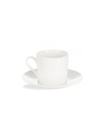 TOGNANA Luzia Tazza Caffe' Con Piattino Cc 100 - Confezione da 6 pezzi