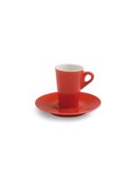 TOGNANA Mara Tazza Caffe' Con Piattino Rossa Cc 70 - Confezione da 6 pezzi