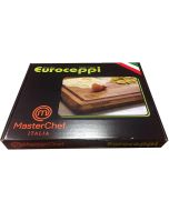 EUROCEPPI Tagliere in legno lamellare di rovere Masterchef cm 45x35