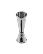 Misurino Doppio Cocktail Mixage con interno graduato in Acciao Inox 18/10 cl 3/6