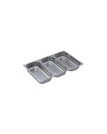 Inox Macel Vasca in acciaio inox GN 1/3 cm 32,5x17,5 diverse altezze