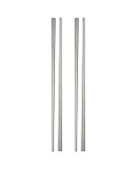 Tognana Tex Mex 2 set Bacchette Chopsticks acciaio inox 18/10 - Confezione da 4 pezzi