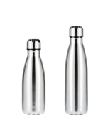 ILSA Borraccia termica doppia parete con moschettone e custodia 35cl acciaio inox 18/10 - Blu