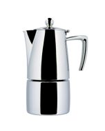 ILSA Caffettiera Espresso Slancio Tz.6 Inox18/10 Induz.