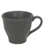 TOGNANA Vulcania Tazza Macchiato Black Porcellana Nero - Confezione da 6 pezzi