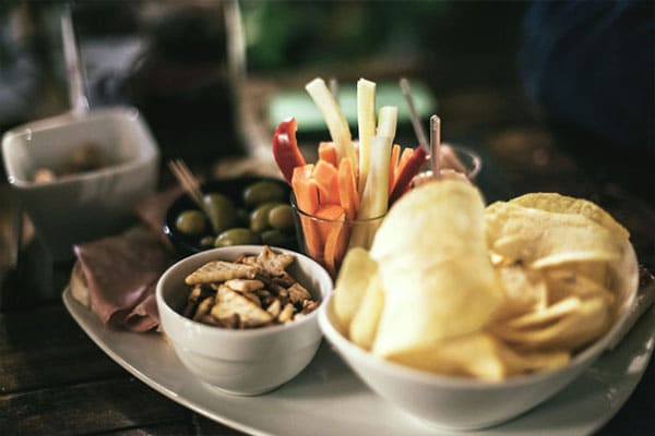 Stuzzichini aperitivo monoporzione